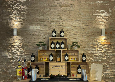 kaunistatud kokteilibaar